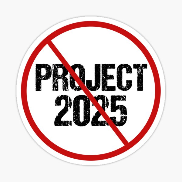 Item preview, Anti Project 2025 Political designed and sold by Epic Love Designs.