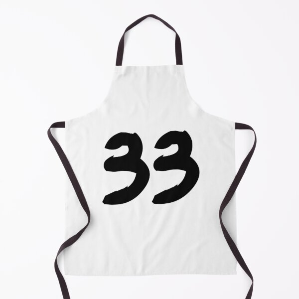 Item preview, 33, thirty-three, black, ninja designed and sold by Numbers-Art.