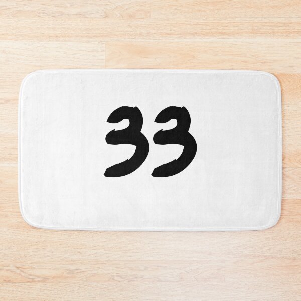 Item preview, 33, thirty-three, black, ninja designed and sold by Numbers-Art.