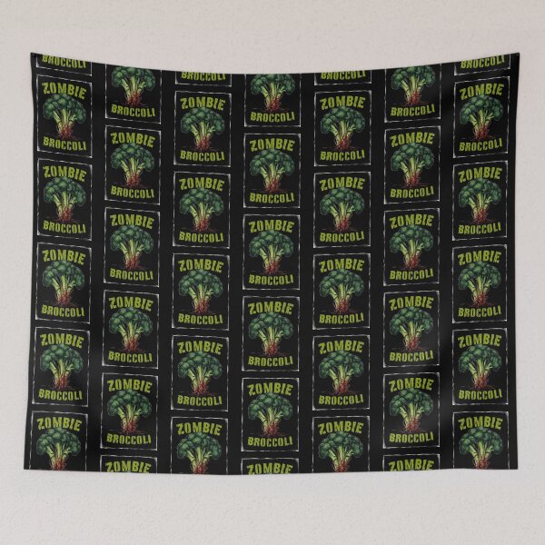 Item preview, Zombie Broccoli Bloodied Veggie designed and sold by Betsytiptoe.