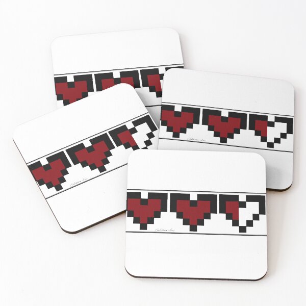 Item preview, Pixel Hearts designed and sold by EvilutionInc.