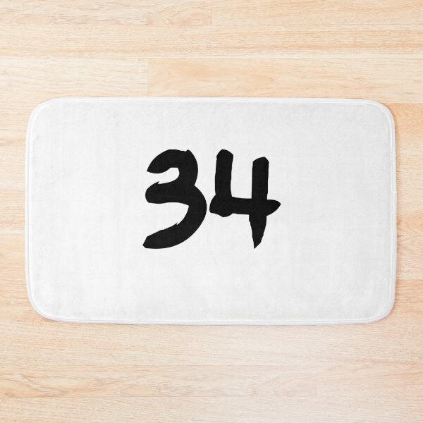 Item preview, 34, thirty-four, black, ninja designed and sold by Numbers-Art.