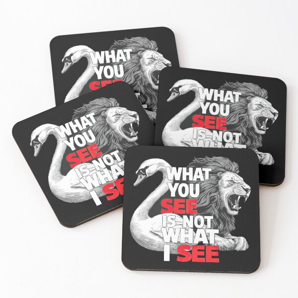 Item preview, Duality Unleashed: The Swan and Lion Paradox designed and sold by barbarabax.