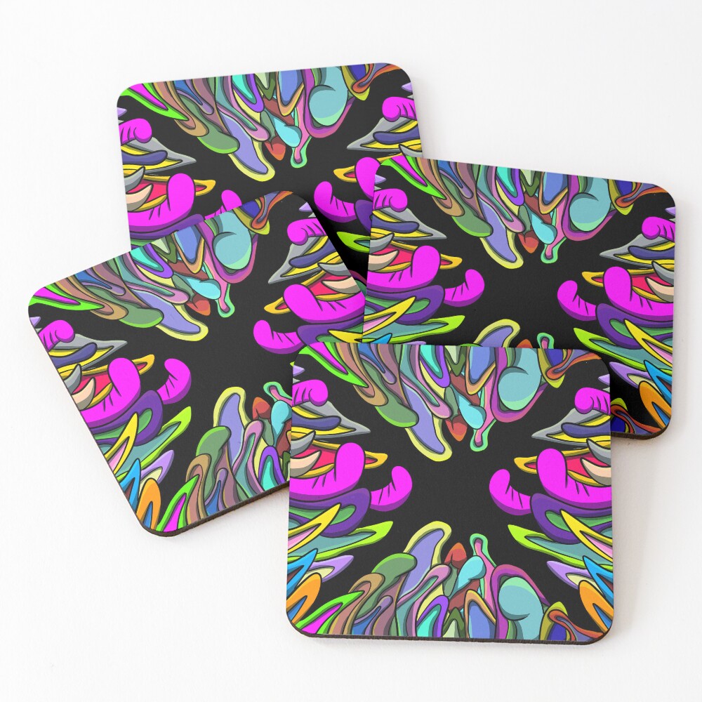 Item preview, Coasters (Set of 4) designed and sold by PatternParadox.