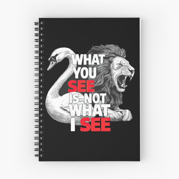 Item preview, Duality Unleashed: The Swan and Lion Paradox designed and sold by barbarabax.