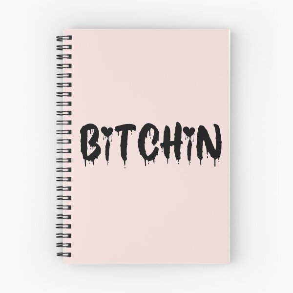 Item preview, BLACK ON PINK BITCHIN BLOOD DRIP designed and sold by RomeArtCo.