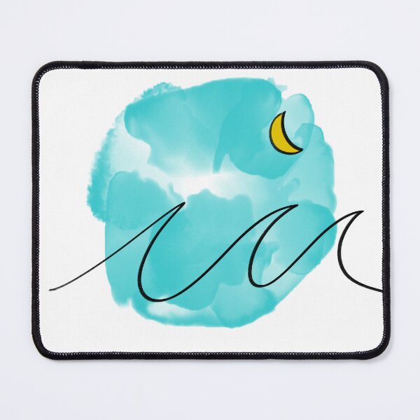 Item preview, A moon over waves simple designed and sold by AdventuresOy.