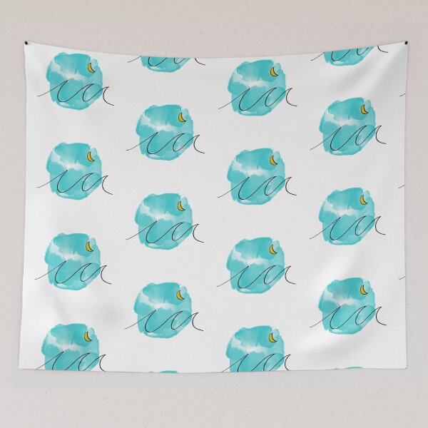 Item preview, A moon over waves simple designed and sold by AdventuresOy.