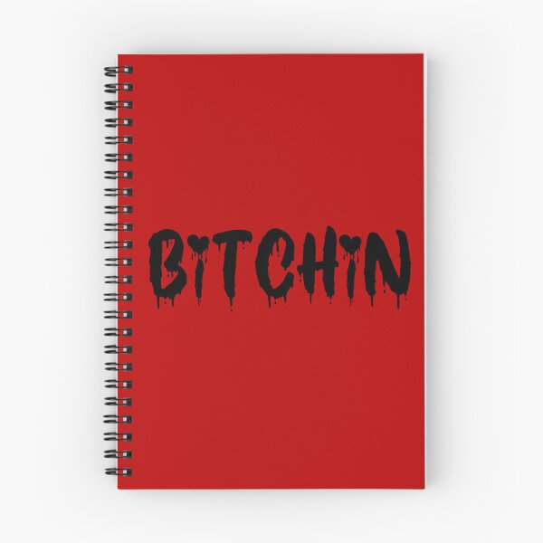 Item preview, BLACK ON RED BITCHIN BLOOD DRIP designed and sold by RomeArtCo.