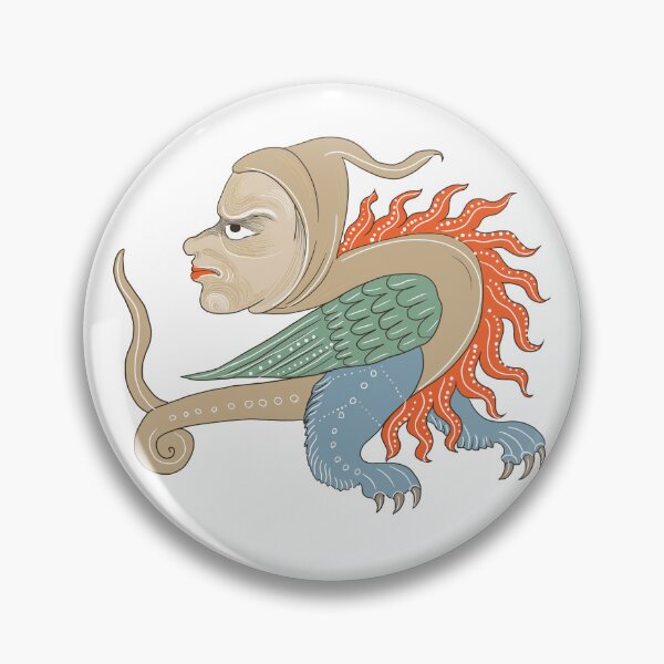 Item preview, Leone, pesce con testa umana, Boh? designed and sold by Ghinjula.