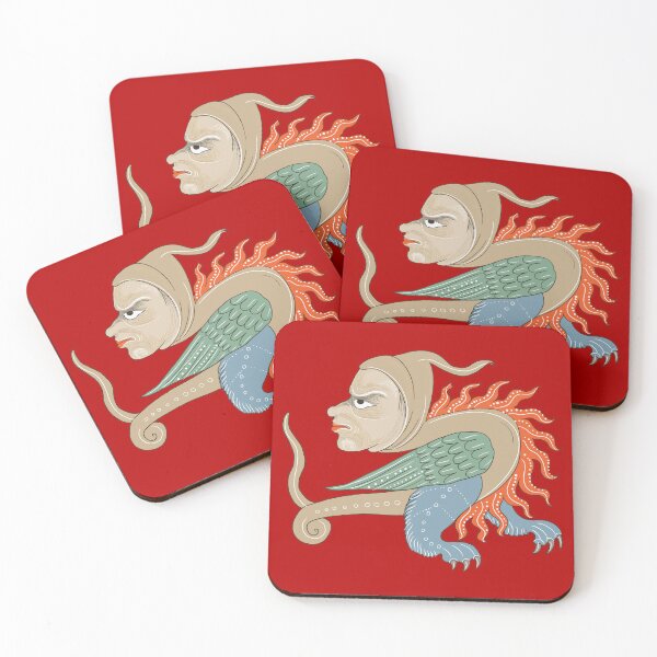 Item preview, Leone, pesce con testa umana, Boh? designed and sold by Ghinjula.