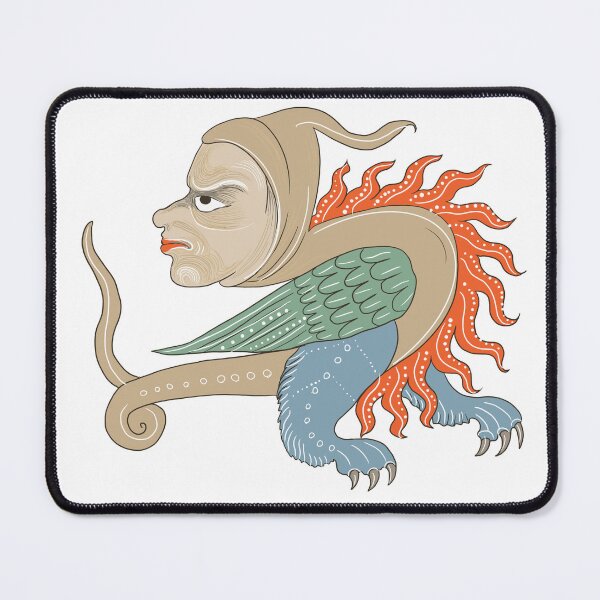 Item preview, Leone, pesce con testa umana, Boh? designed and sold by Ghinjula.