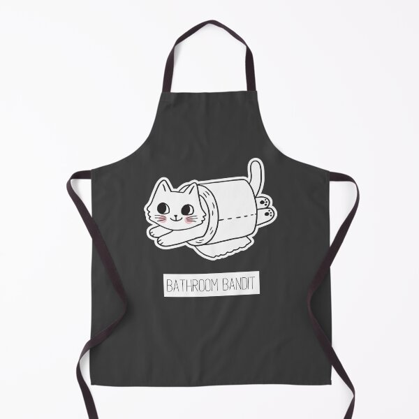 Item preview, Bathroom bandit #CatGifts #CatLady #CatMom #CatDad #CatLife designed and sold by Anna Halasek.