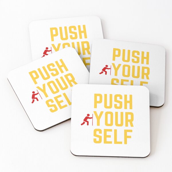 Item preview, Push yourself design  designed and sold by RegalRaiment.