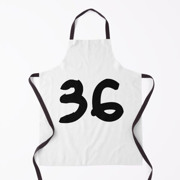Item preview, 36, thirty-six, black, ninja designed and sold by Numbers-Art.