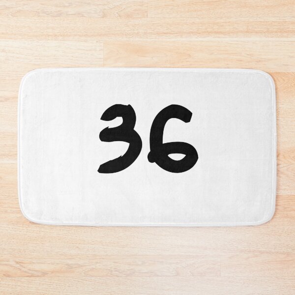 Item preview, 36, thirty-six, black, ninja designed and sold by Numbers-Art.