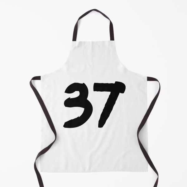 Item preview, 37, thirty-seven, black, ninja designed and sold by Numbers-Art.