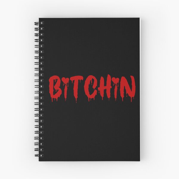 Item preview, RED ON BLACK BITCHIN BLOOD DRIP designed and sold by RomeArtCo.