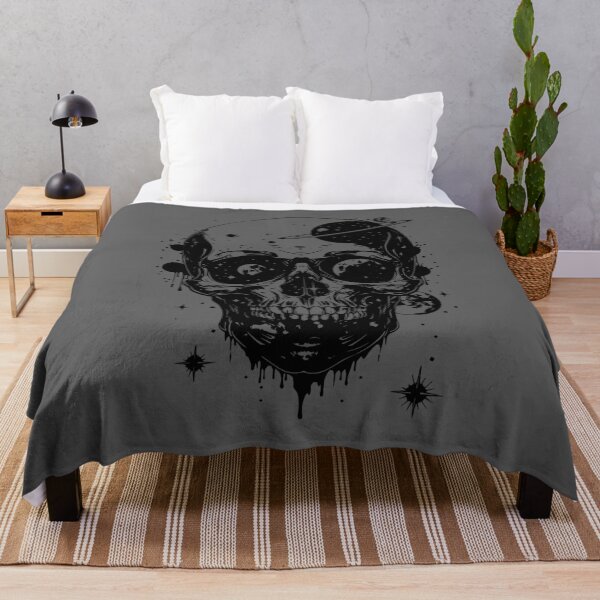 Item preview, galaxy Space Skull designed and sold by PandaKunst.