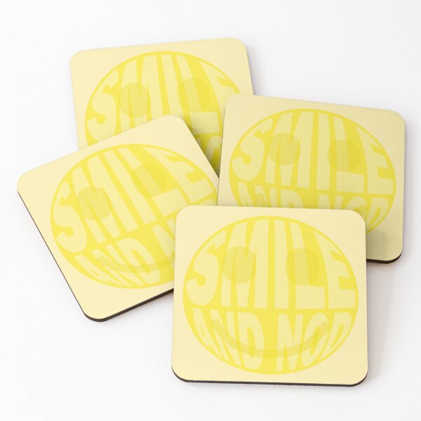 Item preview, Sonrisa y asentimiento amarillos designed and sold by StaySmiley.