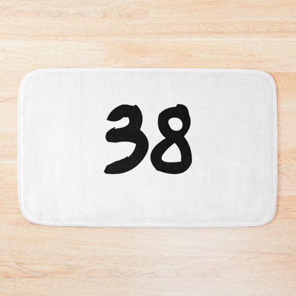 Item preview, 38, thirty-eight, black, ninja designed and sold by Numbers-Art.