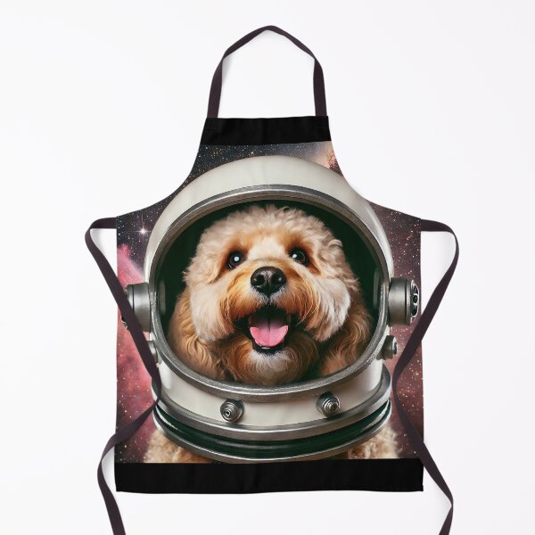 Item preview, Cockapoo with Space Helmet, Dog in Space Helmet, Space Cockapoo, Cockapoo Astronaut, Adventure Dog designed and sold by Fun-N-Cool-Tees.
