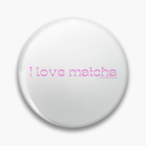 Item preview, I love matcha, v9, light pink | by @lilsboobthangs designed and sold by lilsboobthangs.