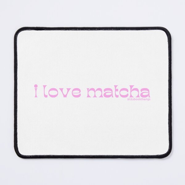 Item preview, I love matcha, v9, light pink | by @lilsboobthangs designed and sold by lilsboobthangs.