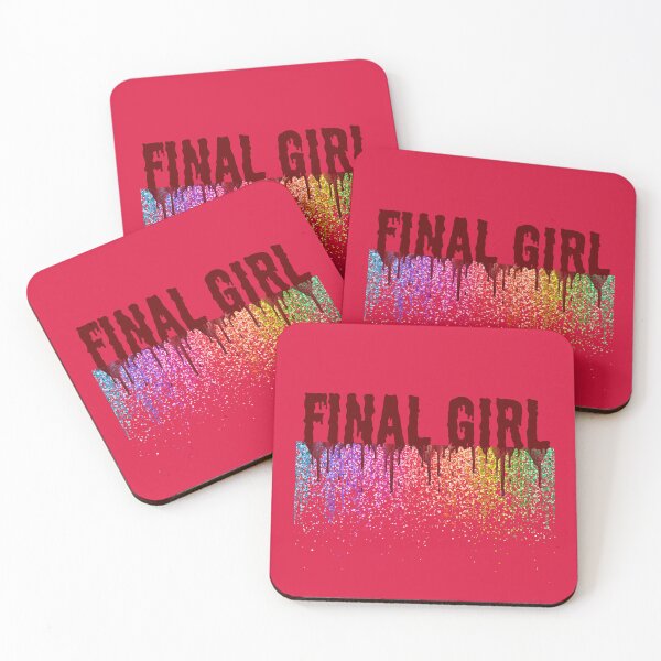 Item preview, Final Girl - Horror - Pride - Blood and Glitter designed and sold by finalnbi.