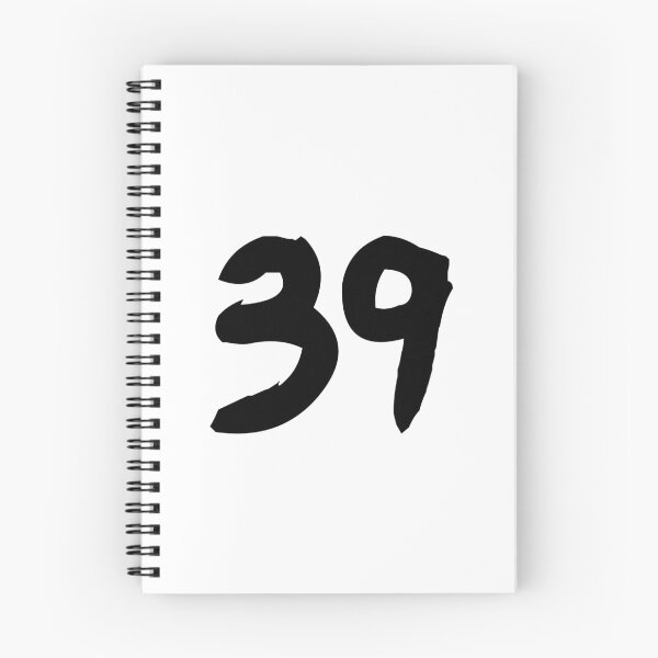 Item preview, 39, thirty-nine, black, ninja designed and sold by Numbers-Art.