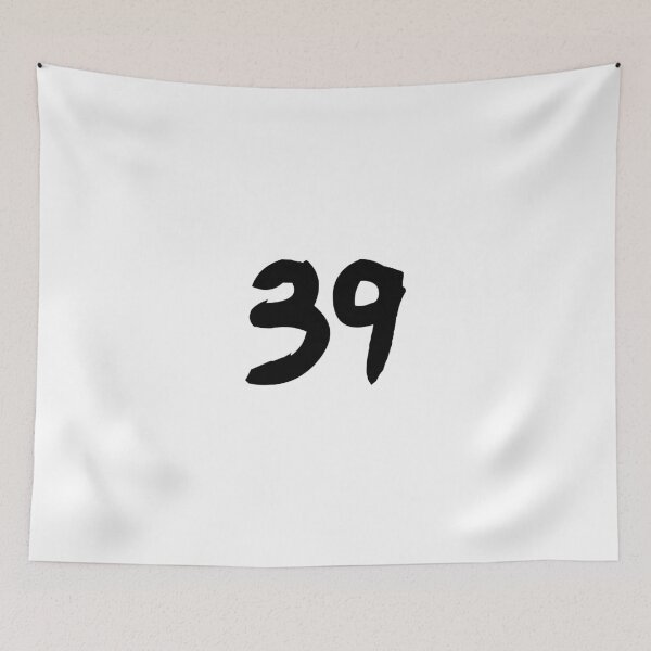Item preview, 39, thirty-nine, black, ninja designed and sold by Numbers-Art.