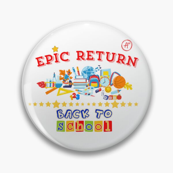 Item preview, Epic Return: Back to School Adventure! designed and sold by Printcipalgift.