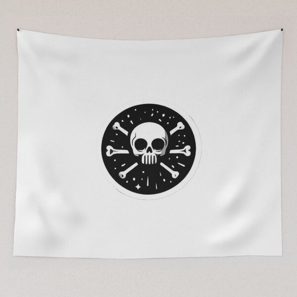 Item preview, Cosmic Pirate Skull and Crossbones designed and sold by StickyGuys.