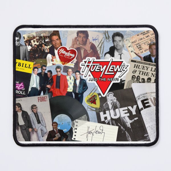 Item preview, Huey Lewis Collage designed and sold by MarshallArts42.