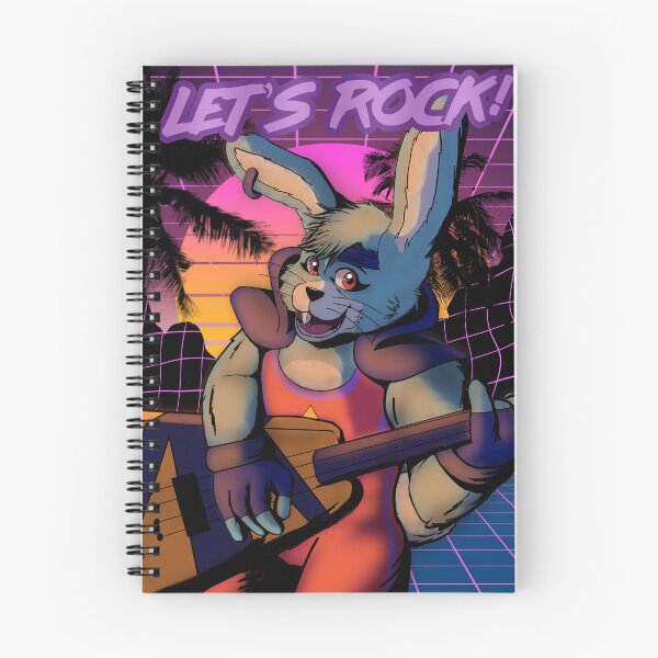 Aperçu de l'œuvre Faisons vibrer le Glamrock Bonnie le lapin créée et vendue par Talja.