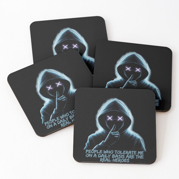 Item preview, People Who Tolerate Me On A Daily Basis Are The Real Heroes designed and sold by artchic4you.
