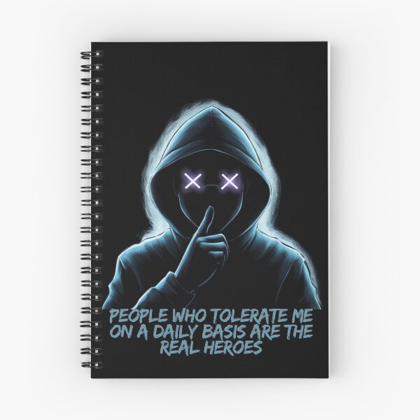 Item preview, People Who Tolerate Me On A Daily Basis Are The Real Heroes designed and sold by artchic4you.