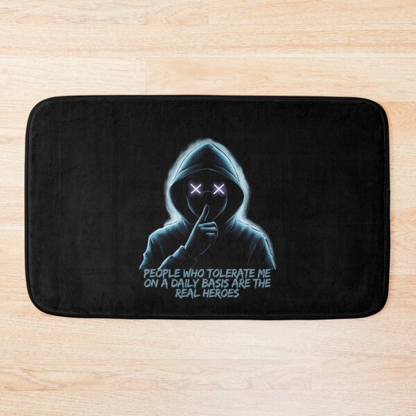 Item preview, People Who Tolerate Me On A Daily Basis Are The Real Heroes designed and sold by artchic4you.