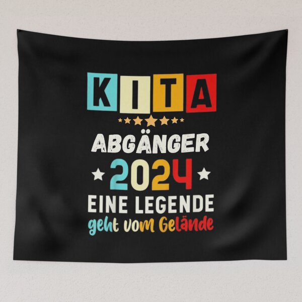 Item preview, Kinder Kita Abgänger 2024 Schulkind Einschulung Schule Letzter T-Shirt designed and sold by SBAR33.