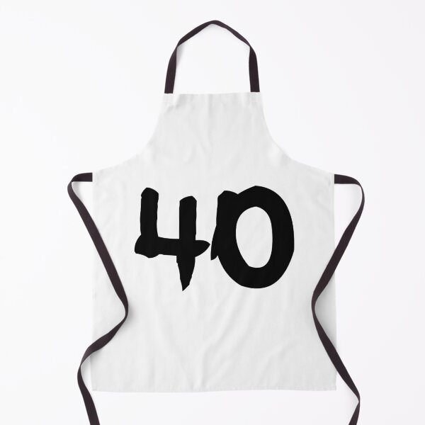 Item preview, 40, forty, black, ninja designed and sold by Numbers-Art.