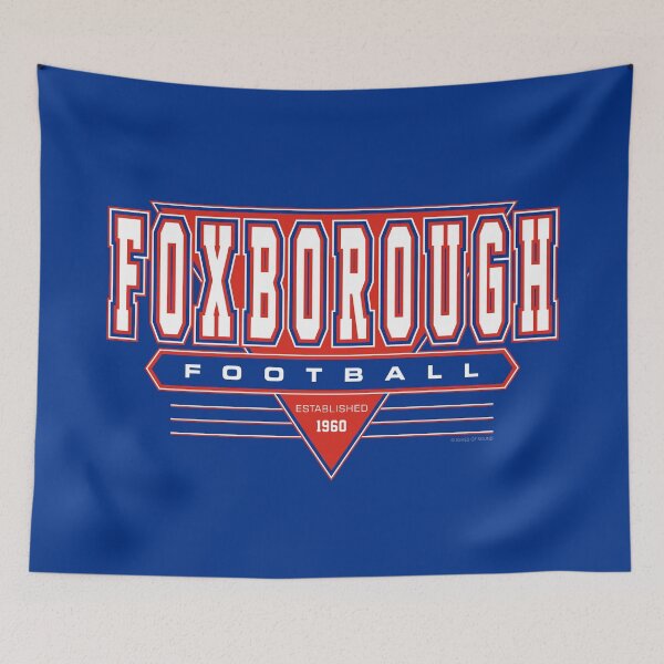 Item preview, Foxborough, New England Football Retro, Vintage Patriots Inspired 90s Throwback designed and sold by Ashes of Sound.