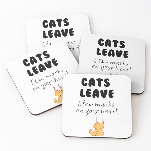 Item preview, Cats leave claw marks designed and sold by InkGlow.