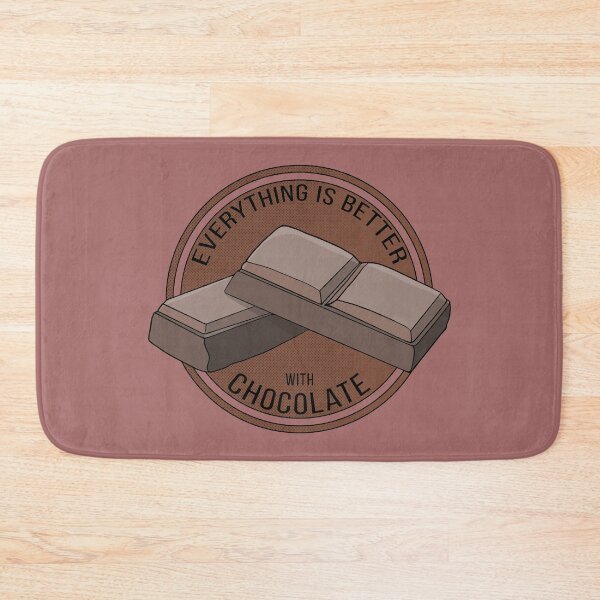 Item preview, Everything is better with chocolate designed and sold by shopdiego.