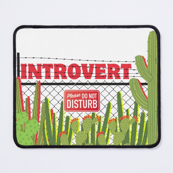 Item preview, INTROVERT PLEASE DO NOT DISTURB designed and sold by annmariek2018.