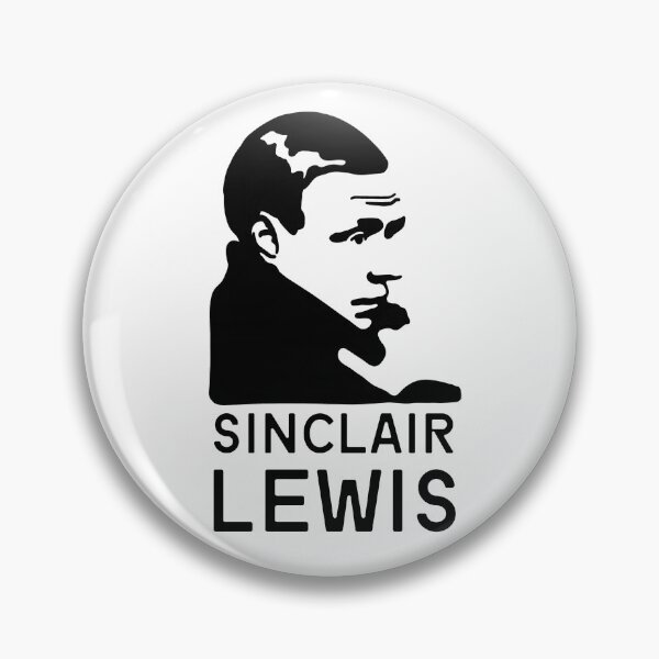 Item preview, Sinclair Lewis Portrait designed and sold by Unhinged Heather.