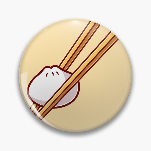 Item preview, Dim Sum with Chopsticks Cartoon Vector Icon designed and sold by hjian8219.