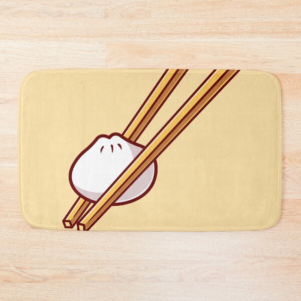 Item preview, Dim Sum with Chopsticks Cartoon Vector Icon designed and sold by hjian8219.