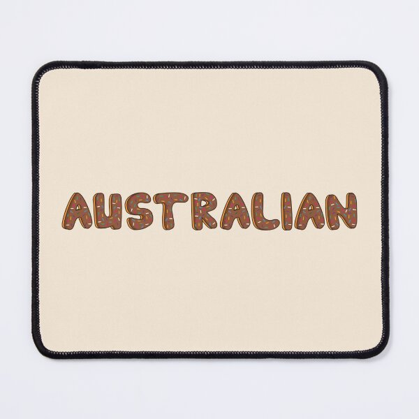 Item preview, Australian Word Shaped Like Chocolate Donuts designed and sold by DonutsWords.