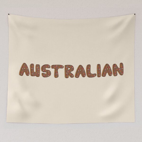 Item preview, Australian Word Shaped Like Chocolate Donuts  designed and sold by DonutsWords.