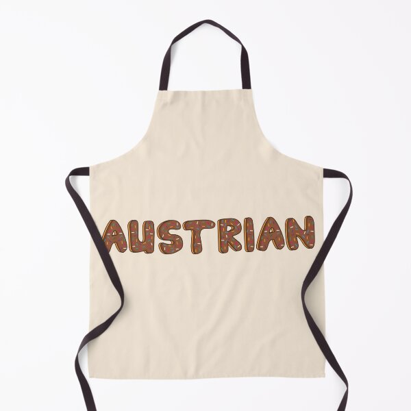 Item preview, Austrian Word Shaped Like Chocolate Donuts  designed and sold by DonutsWords.